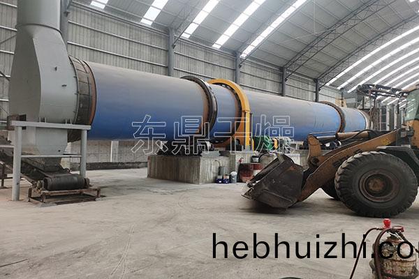 山西呂梁日產(chǎn)量1200噸蒸汽煤泥烘干機(jī)