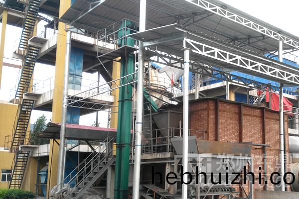 河北北平建材1200萬大卡高效沸騰爐