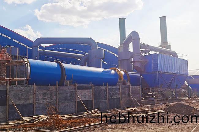 寧夏煤泥烘干機現場