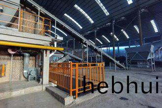 內蒙古地區煤泥烘干機安裝工作順利進行中